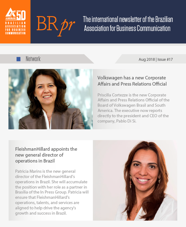 BRpr: The international newsletter of the Brasilian Association for Business Communication Feb 2018 | Issue #15