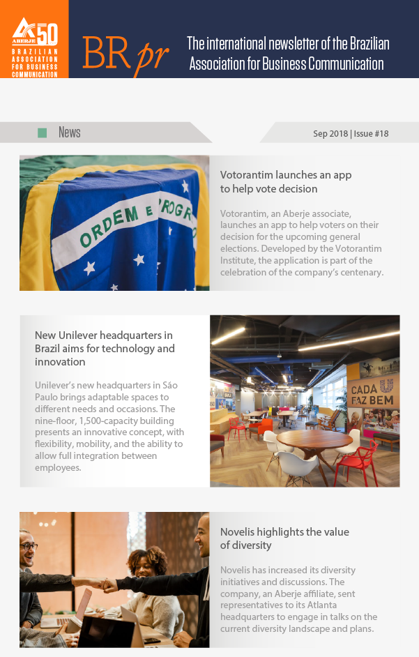 BRpr: The international newsletter of the Brasilian Association for Business Communication Feb 2018 | Issue #15