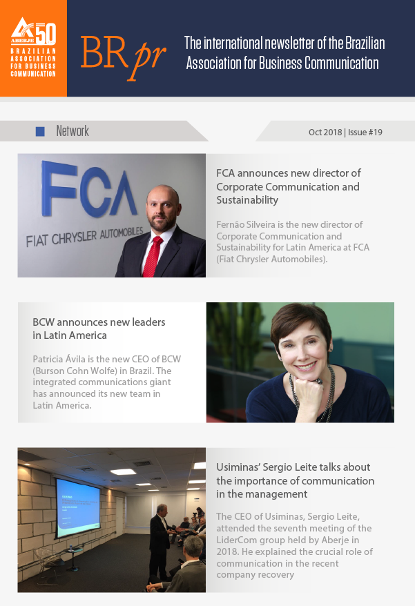 BRpr: The international newsletter of the Brasilian Association for Business Communication Feb 2018 | Issue #15