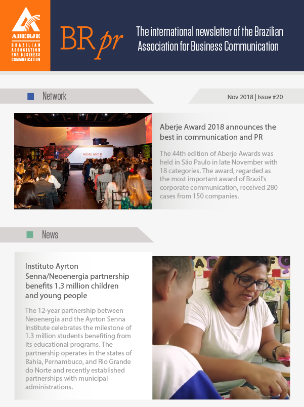 BRpr: The international newsletter of the Brasilian Association for Business Communication Feb 2018 | Issue #15
