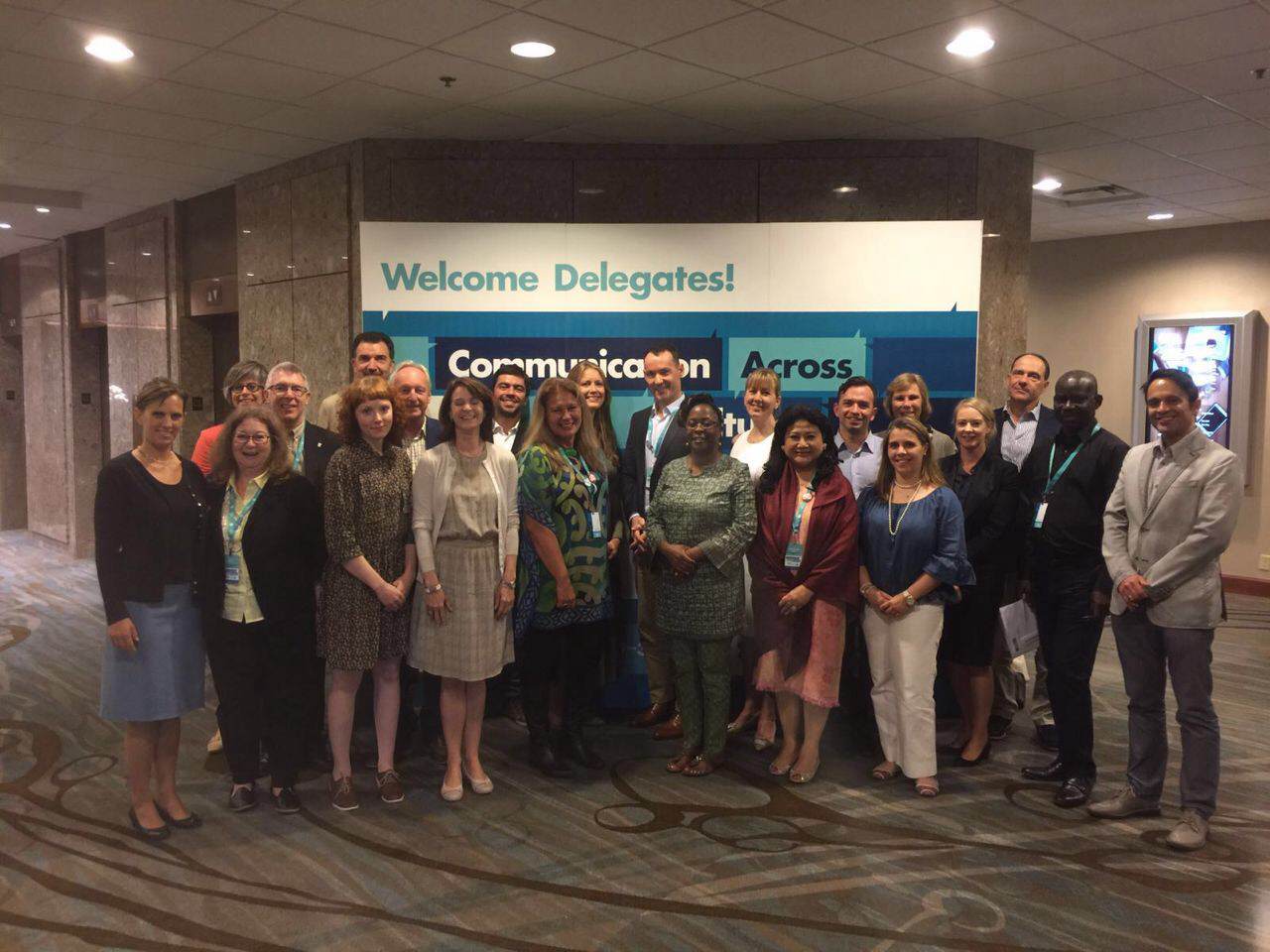 Meeting of World Public Relations Forum, in Toronto, Canada