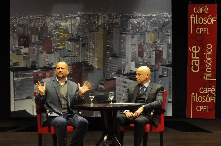 Clóvis de Barros Filho e Leandro Karnal debatem no Café Filosófico CPFL
