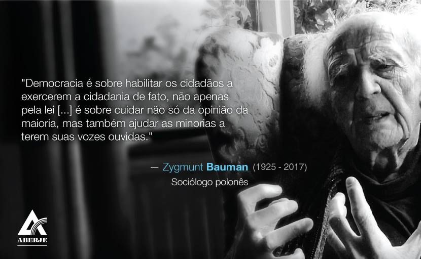 Morre sociólogo Zygmunt Bauman, criador do conceito de modernidade líquida  - Portal Aberje