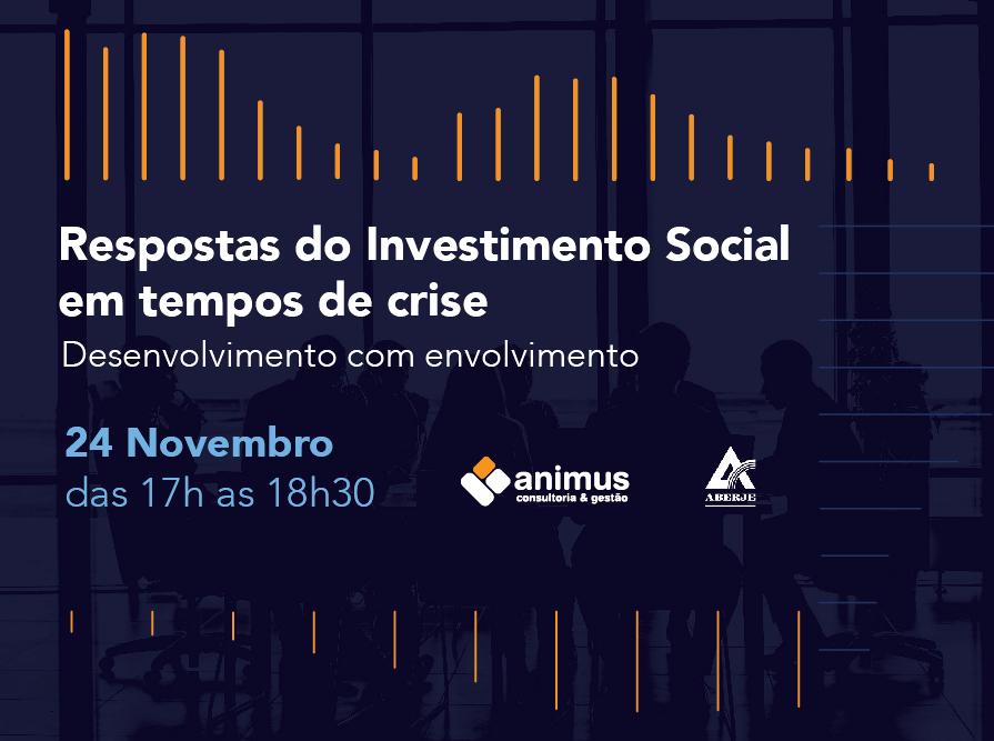 Respostas do investimento social em tempos de crise