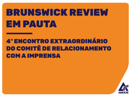 Brunswick Review em pauta: Comitê recebe Kevin Helliker, Editor da Brunswick Review