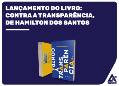 Lançamento do livro: CONTRA A TRANSPARÊNCIA