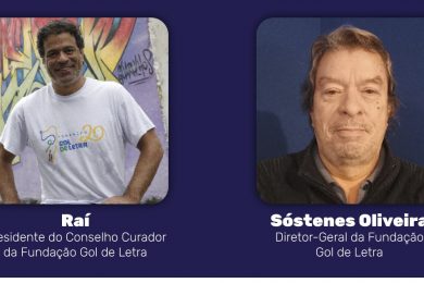Lidercom Fundação Gol de Letra_Raí e Sóstenes